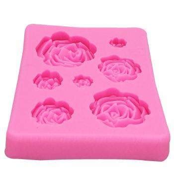 Longzang xj134 9 rose flower birthday cake bread tart flan silicone baking mould tin bakeware, l. Rose Flowers Shaped Silicone Cake Mold - I Do Bake