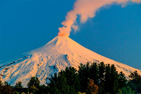 Volcán Villarica Imagen And Foto Chile Naturaleza Paisajes Fotos De