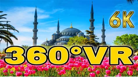 360° Vr Outside Sultanahmet Camii Blue Mosque Walkin Around Istanbul