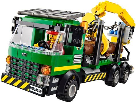 Lego City 60059 Logging Truck Mattonito