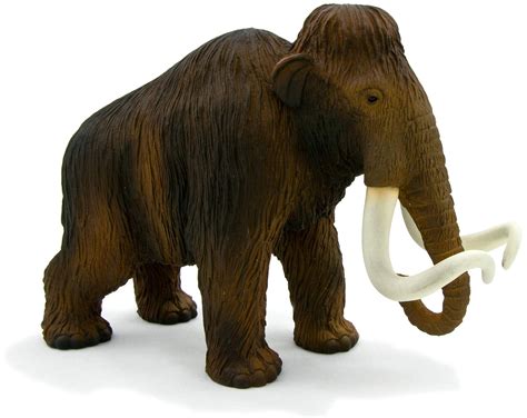 Mojo Woolly Mammoth 120 Scale Realistic Prehistoric Toy Replica Hand