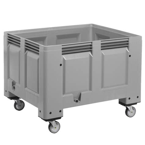 Shopping we only recommend products we love and that we think you will, too. Ref: 4401.105 Big Box Pallet Container 4 wheels - 670 ...