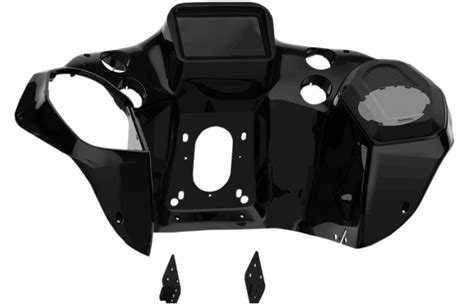 Meancycles Double Din Gloss Black Inner Fairing For Road Glide 98