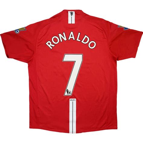 .сезон 2015/16 сезон 2014/15 сезон 2013/14 сезон 2012/13 сезон 2011/12 сезон 2010/11 сезон 2009/10 сезон 2008/09 сезон 2007/08 сезон 2006/07. 2007 - 2008 Manchester United Home Shirt Ronaldo #7 ...