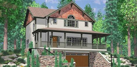 15 House Plans With Walkout Basement On A Sloped Lot