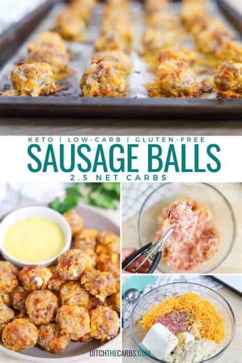 The Best Keto Sausage Balls Ditch The Carbs