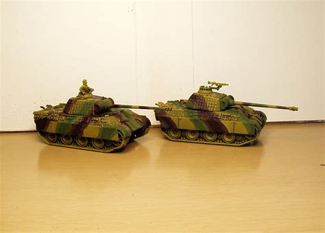 Aurelius Legion German Panther With Zimmerit Ww2 172 Scale