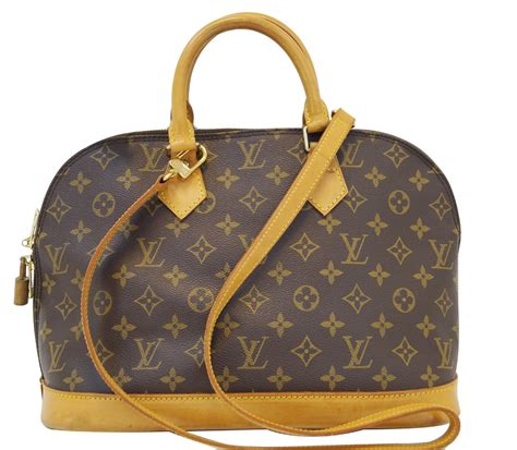 Louis Vuitton Alma Monogram Brown With Strap Handbag Final Call