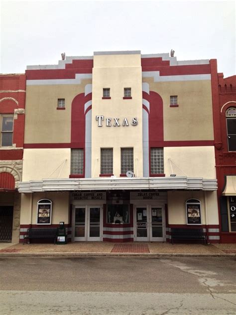 Texas Theatre In Waxahachie Tx Cinema Treasures