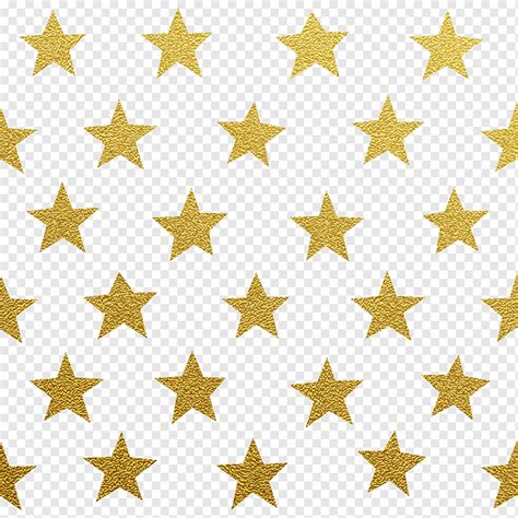 Matte Texture Golden Five Pointed Star Gold Background Gold Five