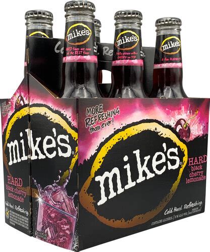 Mikes Hard Black Cherry Lemonade 112oz Bottles 12oz The Best Selection And Pricing For Wine