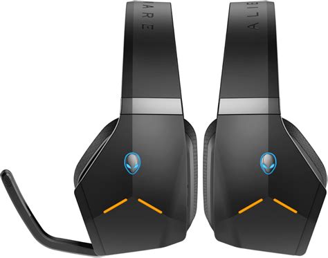 Alienware Wireless Wired Stereo Gaming Headset Black Aw988 Best Buy