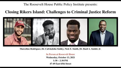 Closing Rikers Island Challenges To Criminal Justice Reform Youtube