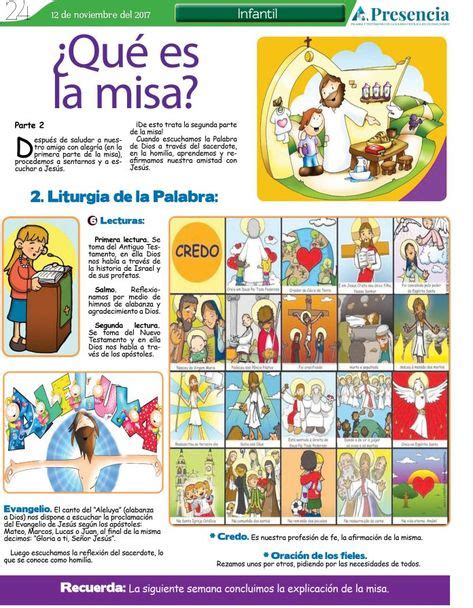 Ideas De La Misa Catequesis Catecismo Catequista