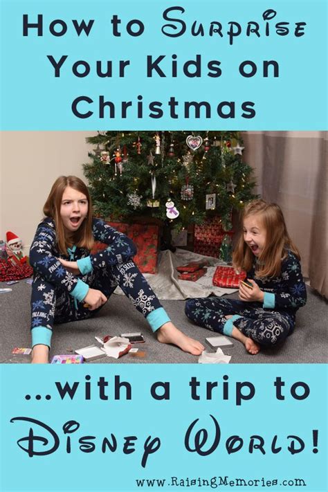 How To Surprise Your Kids With A Trip To Disney World On Christmas