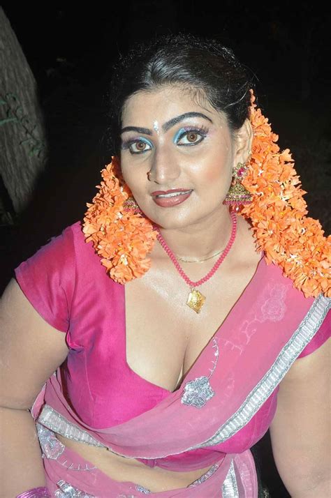 Hot Tamil Actress Babilona Pink Saree Photos Actress Saree Photos