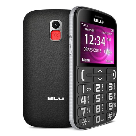 Unlocked Dual Sim Cell Phone With Sos Button Blu Joy Gsm