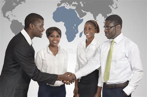 African Business Handshake Stock Image Image Of Friendship 44216705