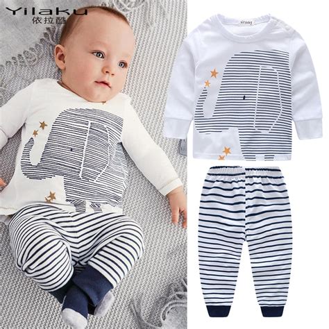 Newborn Baby Boy Girl Clothes Set Unisex Baby Clothing Sets Long Sleeve