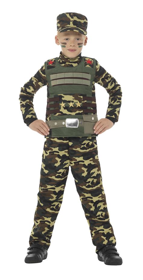Youth Army Costume Army Military