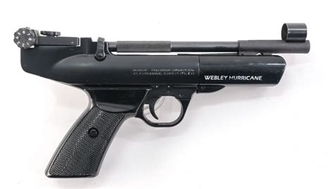 Webley Hurricane 22 Air Pistol Complete Online Gun Auction
