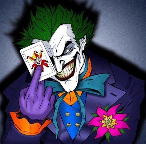 The Joker Colored By Balsavor On Deviantart
