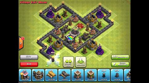 Any best th 9 war base with 4 mortar design, please share with us. Clash of Clans: TH9 Farming Base Speed Build [DE ...