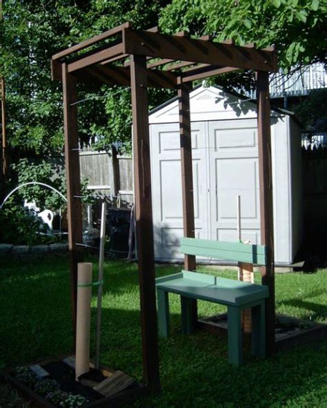 Alternatively, you can use rafter ties. 21 Brilliant DIY Backyard Arbor Ideas