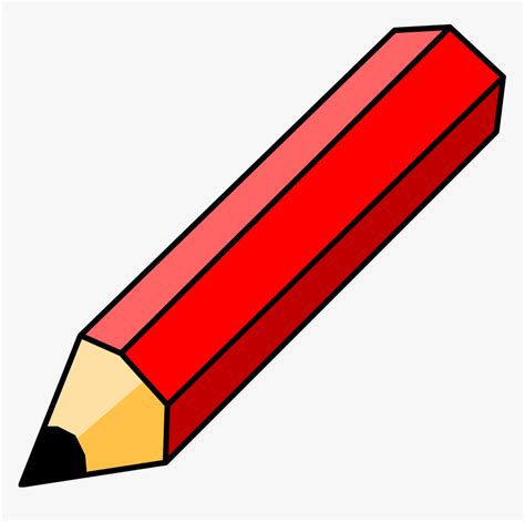 Transparent Red Pen Png Red Pencil Clipart Png Png Download
