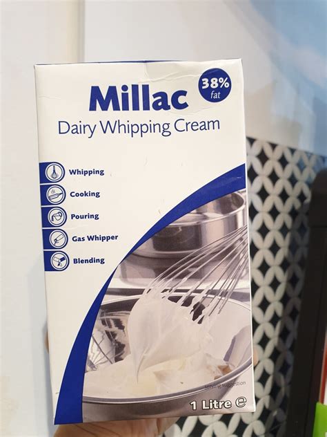 Millac Uht Dairy Whipping Cream 38 1l