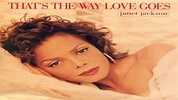 Janet Jackson-That's The Way Love Goes 1993 - YouTube