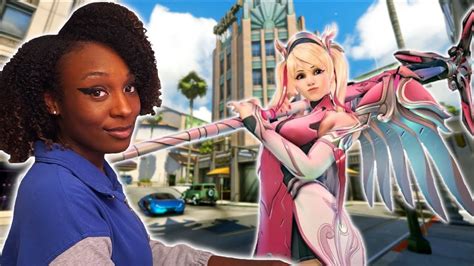 Mercy Hollywood Rumble Overwatch 2 Youtube