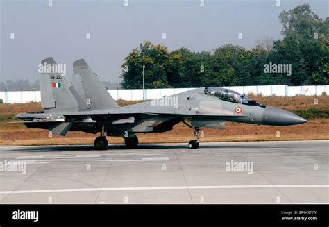 Indian Air Force Sukhoi Su 30mki Sb323 Of No102 Squadron Trisonics