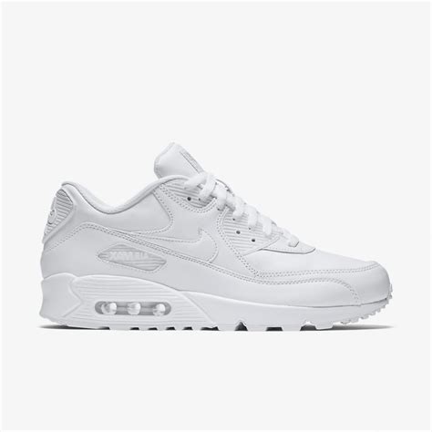 Nike Air Max 90 Essential All Leather Triple White True Looks