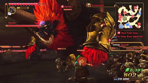 Hyrule Warriors Part55 Ganondorf And Beast Form Boss Youtube