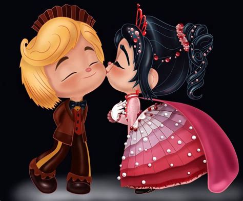 Vanellope And Rancis Thanks For The Dances By Artistsncoffeeshops On