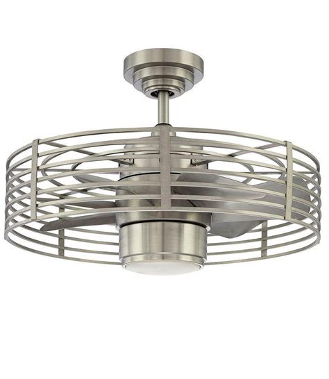 Designers Choice Collection Enclave 23 In Satin Nickel Ceiling Fan
