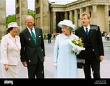 Monika Diepgen, Prince Philipp, Queen Elizabeth II. and governing mayor ...