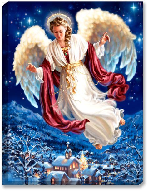 Angel Over Bethlehem By Ruth Sanderso Angels Realms Pinterest