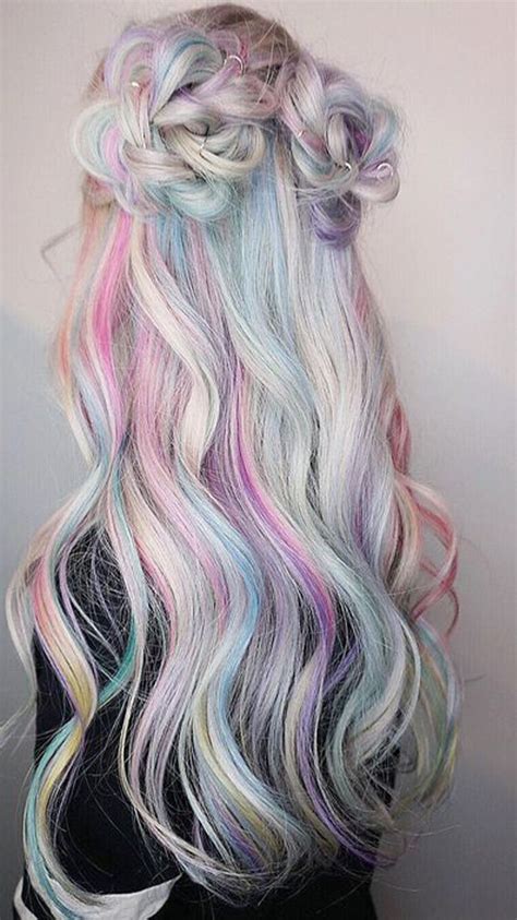 This Pastel Rainbow Hair Trend Is The Epitome Of Summer Glam Cute