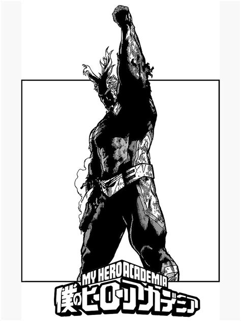 All Might Victory Pose Poster For Sale By Antfurni Redbubble