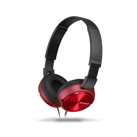 Zx310 Folding Headphones Red