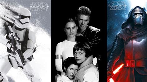 Star Wars Character Posters Of Latest Episode The Force Awakens