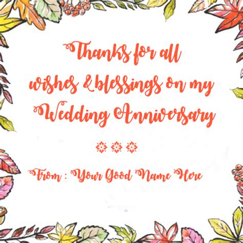 Thank You Message For Wedding Anniversary Wishes Dinhavaidosa