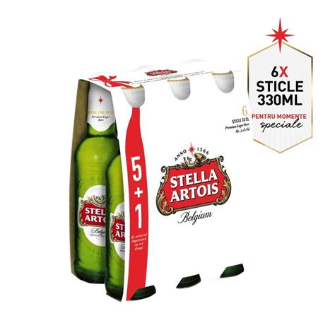 Stella Artois Bere Blonda Stella Artois 6 X 033 L Auchan Online
