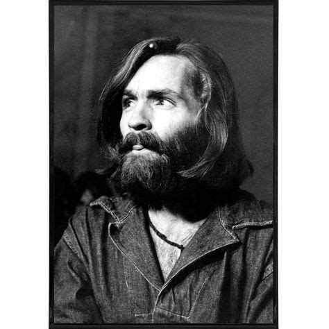 Charles Manson Photo Portrait Print Charles Manson Serial Killers