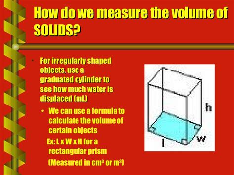 Matter Mass And Volume