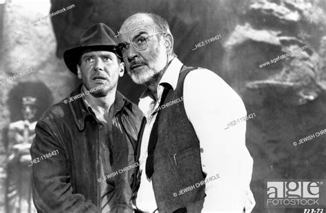 Sean Connery And Harrison Ford In A Scene From The