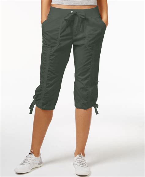 calvin klein performance capri cargo pants pants women macy s capri cargo pants pants