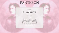E. Marlitt Biography - German singer and novelist | Pantheon